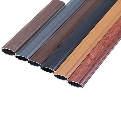 カスタマイズ可能 8*18 UPVC ダブルガラスの窓のための四角 Georgian Bars Mutil-カラー